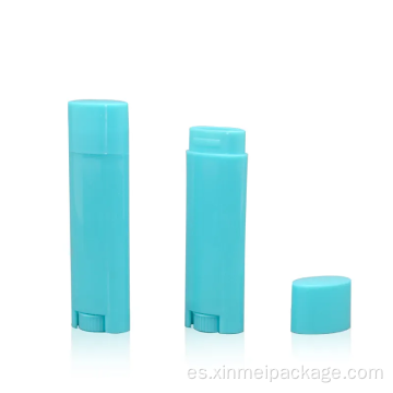 4.5G 1.5 oz Tubo de bálsamo labial ovalado Diy